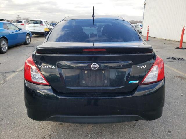 3N1CN7AP9FL872548 - 2015 NISSAN VERSA S BLACK photo 6