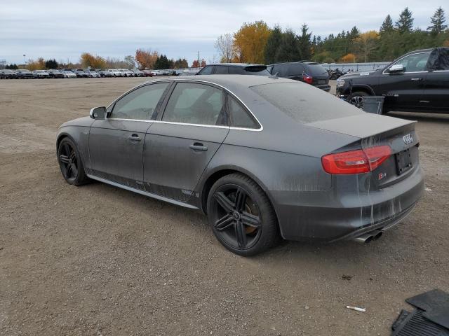 WAUDGCFL0GA002879 - 2016 AUDI S4 PROGRESSIV PLUS GRAY photo 2