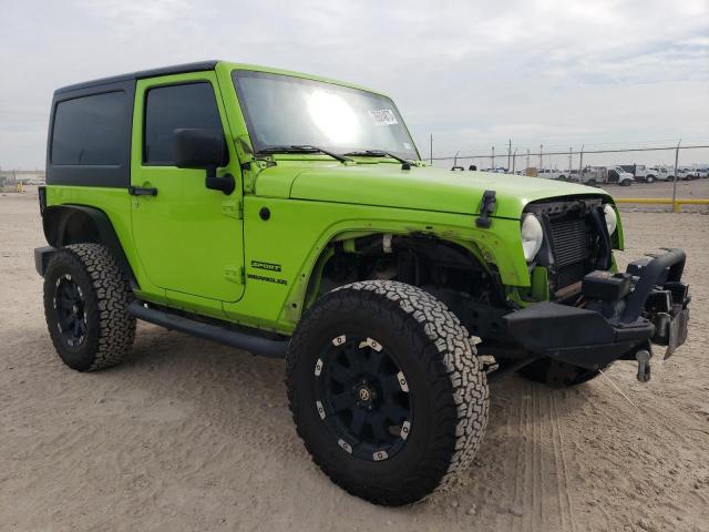 1C4AJWAG7CL259250 - 2012 JEEP WRANGLER SPORT GREEN photo 4