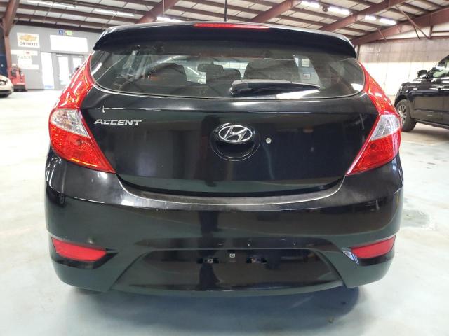 KMHCU5AE9CU031782 - 2012 HYUNDAI ACCENT GLS BLACK photo 6