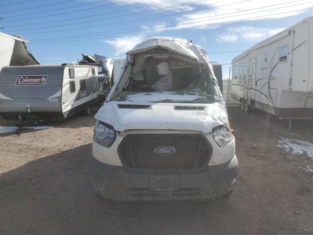 1FTBR2C83MKA40336 - 2021 FORD TRANSIT T-250 WHITE photo 5