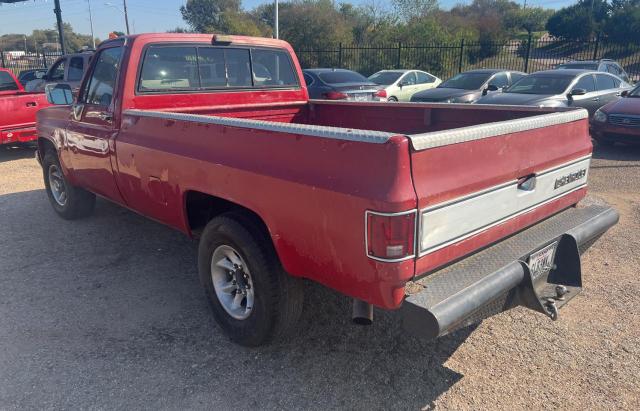 1GCGC24M6FJ112156 - 1985 CHEVROLET C20 RED photo 3