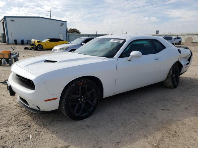 2C3CDZAG2PH558881 - 2023 DODGE CHALLENGER SXT WHITE photo 1