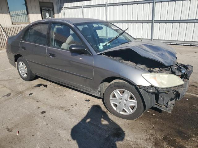 2HGES16385H627721 - 2005 HONDA CIVIC DX VP SILVER photo 4