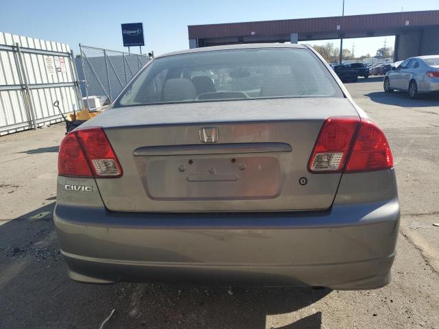 2HGES16385H627721 - 2005 HONDA CIVIC DX VP SILVER photo 6