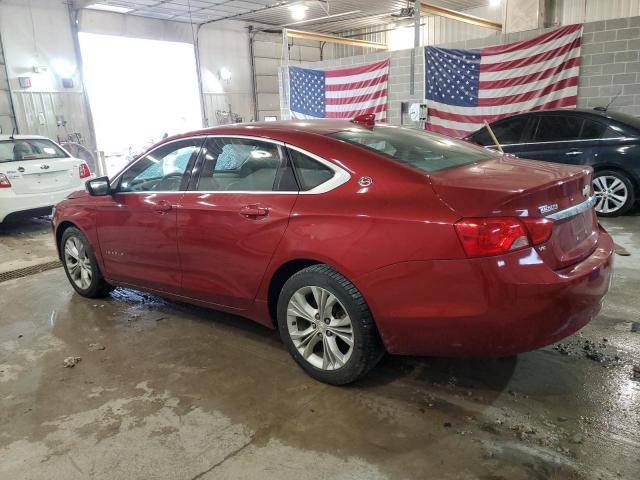 2G1125S3XF9284747 - 2015 CHEVROLET IMPALA LT RED photo 2