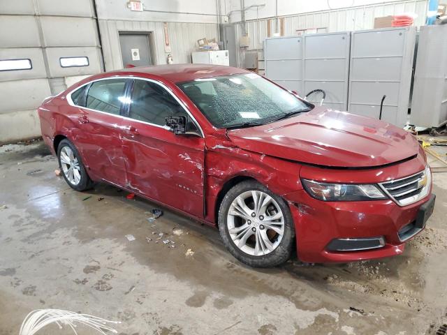 2G1125S3XF9284747 - 2015 CHEVROLET IMPALA LT RED photo 4