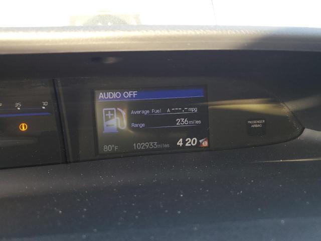 2HGFB2F96EH538891 - 2014 HONDA CIVIC EXL მუქწითელი ფოტო 9