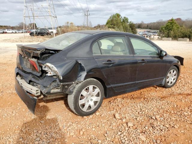 1HGFA16536L062050 - 2006 HONDA CIVIC LX BLACK photo 3