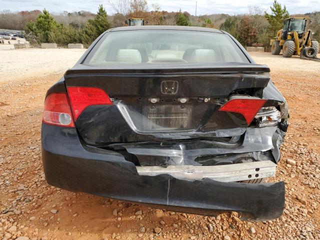 1HGFA16536L062050 - 2006 HONDA CIVIC LX BLACK photo 6