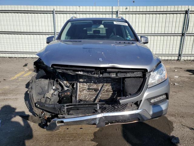 4JGDA5HB6FA513267 - 2015 MERCEDES-BENZ ML 350 4MATIC SILVER photo 5