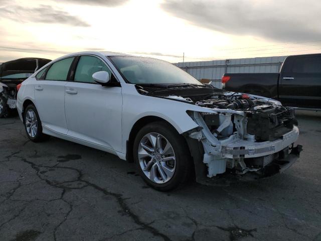 1HGCV1F10LA007955 - 2020 HONDA ACCORD LX WHITE photo 4