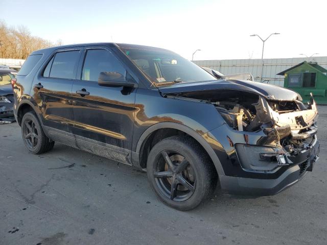 1FM5K8ARXHGB93557 - 2017 FORD EXPLORER POLICE INTERCEPTOR შავი ფოტო 4