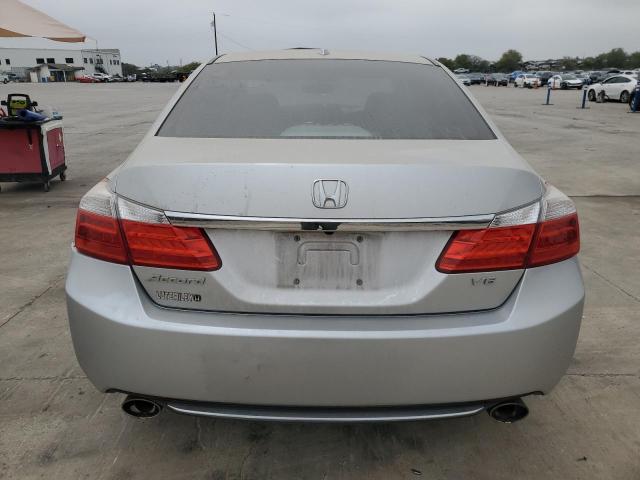 1HGCR3F89DA004311 - 2013 HONDA ACCORD EXL SILVER photo 6