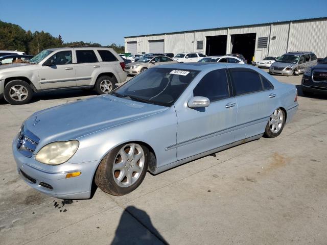 WDBNG83J24A424430 - 2004 MERCEDES-BENZ S 430 4MATIC BLUE photo 1
