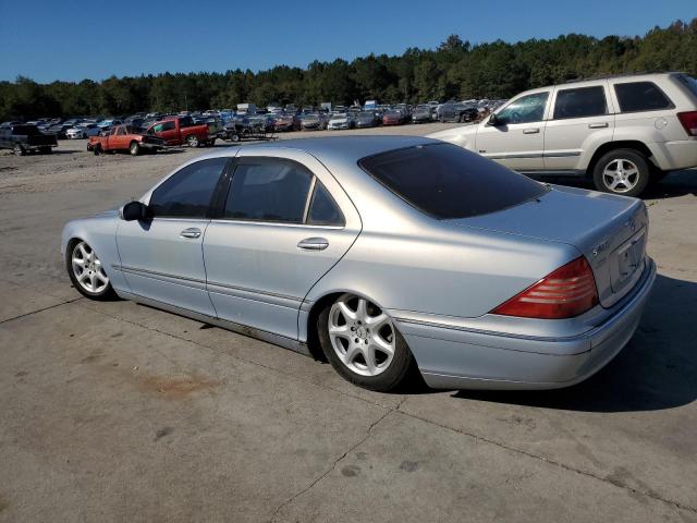 WDBNG83J24A424430 - 2004 MERCEDES-BENZ S 430 4MATIC BLUE photo 2