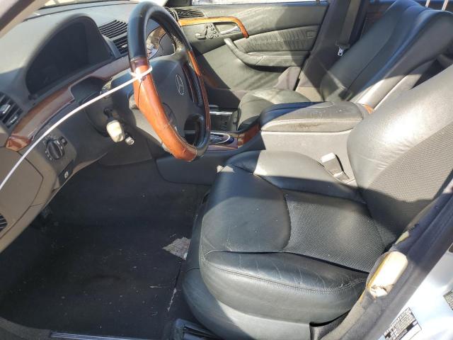 WDBNG83J24A424430 - 2004 MERCEDES-BENZ S 430 4MATIC BLUE photo 7