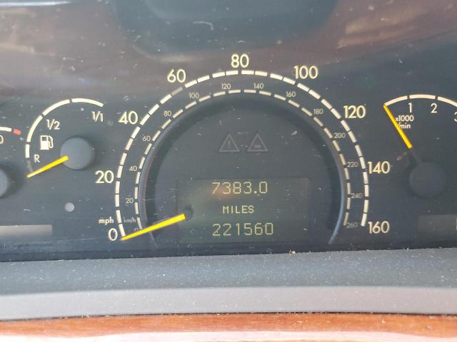 WDBNG83J24A424430 - 2004 MERCEDES-BENZ S 430 4MATIC BLUE photo 9