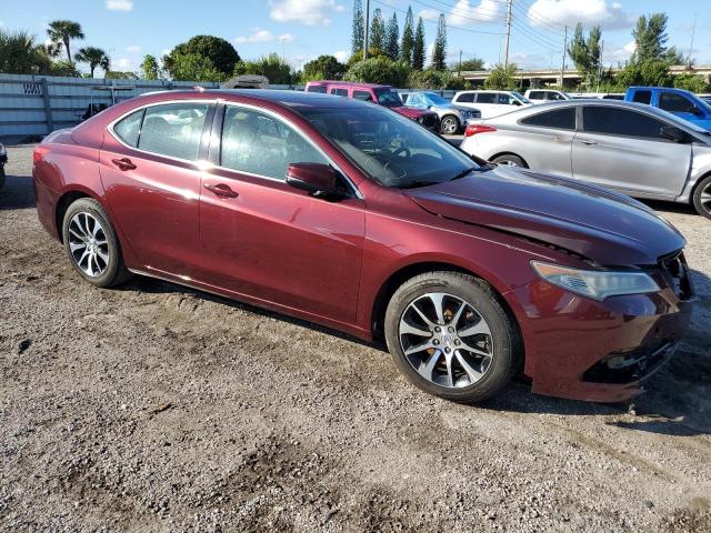 19UUB1F58FA021879 - 2015 ACURA TLX TECH BURGUNDY photo 4