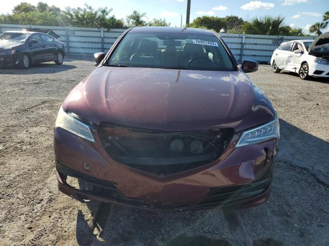 19UUB1F58FA021879 - 2015 ACURA TLX TECH BURGUNDY photo 5