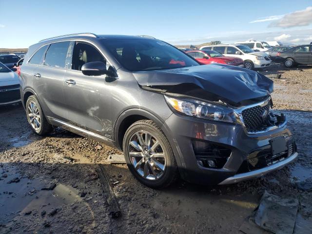 5XYPKDA55HG209167 - 2017 KIA SORENTO SX GRAY photo 4