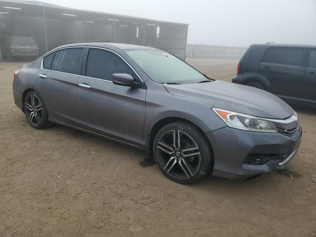 1HGCR2F31HA143529 - 2017 HONDA ACCORD LX GRAY photo 4