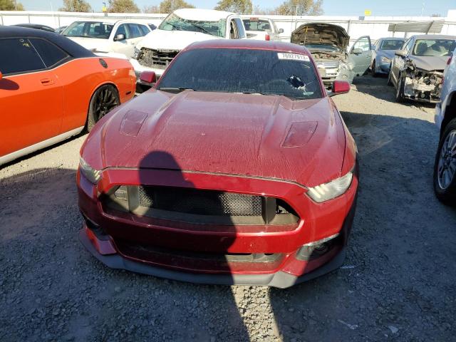 1FA6P8CF0G5238101 - 2016 FORD MUSTANG GT RED photo 5