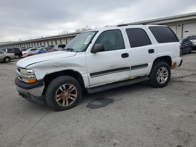 1GNEK13Z05R146120 - 2005 CHEVROLET TAHOE K1500 WHITE photo 1