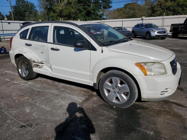 1B3JB48B07D502636 - 2007 DODGE CALIBER SXT WHITE photo 4