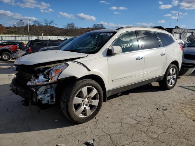 1GNKRLED0BJ316840 - 2011 CHEVROLET TRAVERSE LTZ WHITE photo 1