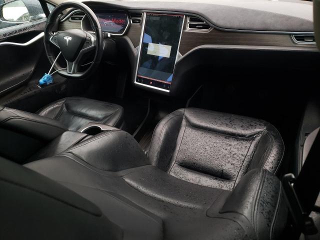 5YJSA1E19FF108351 - 2015 TESLA MODEL S Մոխրագույն լուսանկար 8