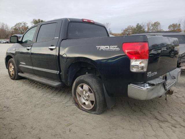 5TBEV58187S466941 - 2007 TOYOTA TUNDRA CREWMAX LIMITED BLACK photo 2