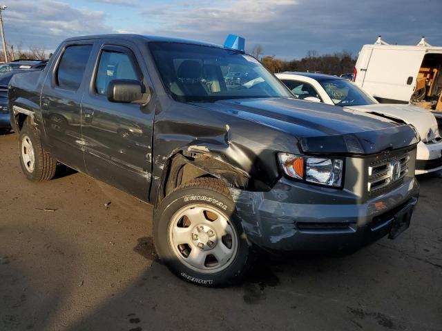 2HJYK162X7H537696 - 2007 HONDA RIDGELINE RT GRAY photo 4