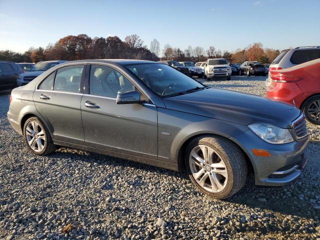 WDDGF4HB9CR215411 - 2012 MERCEDES-BENZ C 250 GRAY photo 4