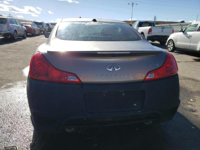 JNKCV64E88M125144 - 2008 INFINITI G37 BASE BLACK photo 6