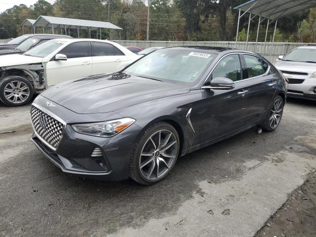 KMTG44LAXLU059859 - 2020 GENESIS G70 PRESTIGE GRAY photo 1