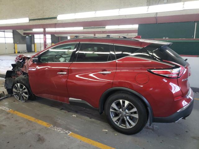 5N1AZ2MG2JN110528 - 2018 NISSAN MURANO S RED photo 2