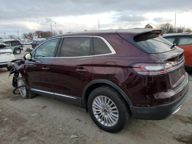 2LMPJ6J99KBL28496 - 2019 LINCOLN NAUTILUS BURGUNDY photo 2