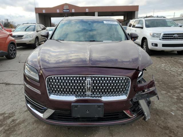 2LMPJ6J99KBL28496 - 2019 LINCOLN NAUTILUS BURGUNDY photo 5