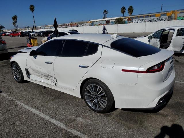 KNAE15LA1K6065845 - 2019 KIA STINGER WHITE photo 2