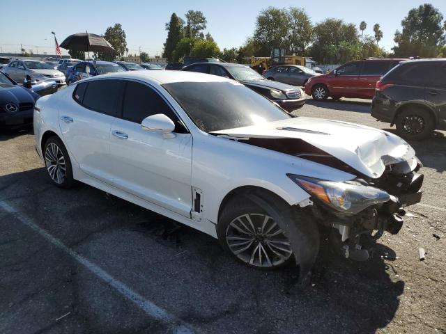 KNAE15LA1K6065845 - 2019 KIA STINGER WHITE photo 4