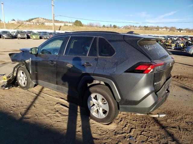 2T3P1RFVXMC144242 - 2021 TOYOTA RAV4 XLE GRAY photo 2