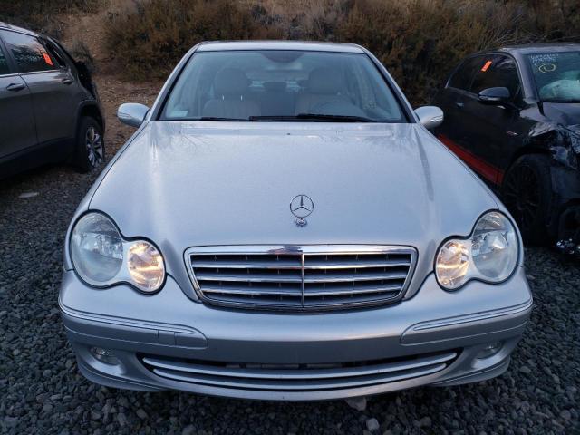 WDBRF92H46F733363 - 2006 MERCEDES-BENZ C 280 4MATIC SILVER photo 5