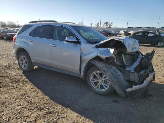 2GNFLFEK3H6310782 - 2017 CHEVROLET EQUINOX LT SILVER photo 4