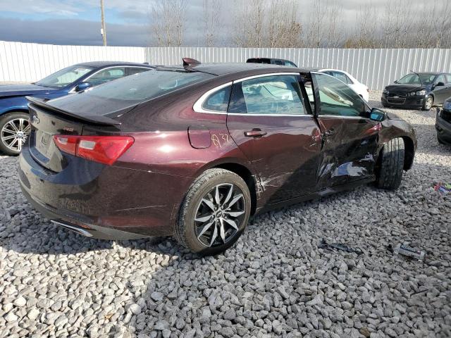 1G1ZG5ST3MF050748 - 2021 CHEVROLET MALIBU RS ბურგუნდია ფოტო 3
