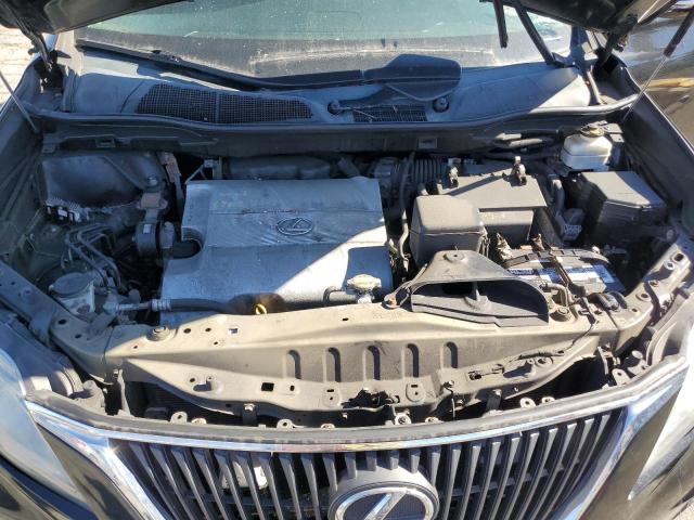 2T2BK1BA4AC022746 - 2010 LEXUS RX 350 BLACK photo 12