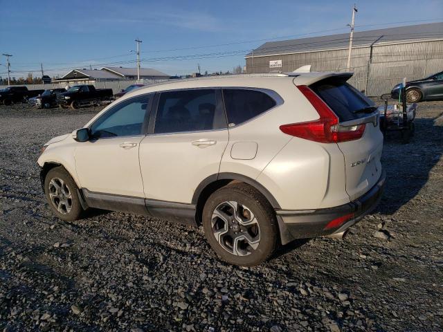 2HKRW2H91JH135495 - 2018 HONDA CR-V TOURING WHITE photo 2