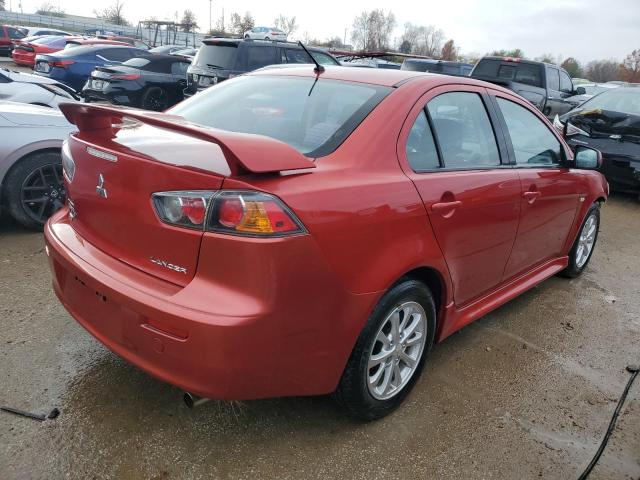 JA32V2FW2CU031831 - 2012 MITSUBISHI LANCER SE RED photo 3