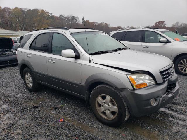 KNDJD736985789376 - 2008 KIA SORENTO EX SILVER photo 4