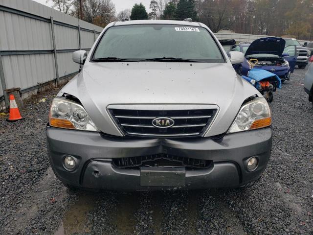 KNDJD736985789376 - 2008 KIA SORENTO EX SILVER photo 5